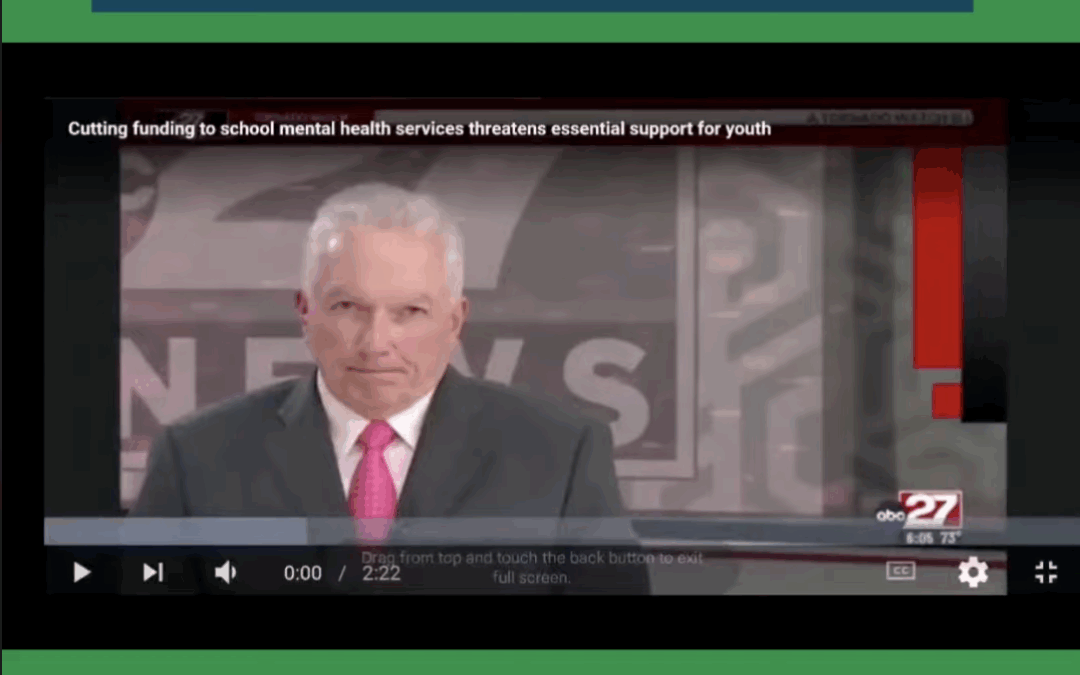 Strong Minds, Bright Futures CO-CHAIR Marcus Allen Interview on WHTM abc27